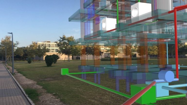 04 Model BIM pada Augmented Reality - BIM model in AR - cype indonesia